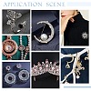 6000Pcs 10 Styles Pointed Back Acrylic Rhinestone Cabochons TACR-GA0001-07C-5