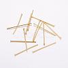 Brass Flat Head Pins KK-F714-06G-B-1