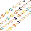 Ion Plating(IP) 304 Stainless Steel Oval Link Chains STAS-N092-119-1