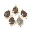 Natural Mixed Gemstone Links connectors G-L514-015-M-3
