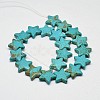 Dyed Synthetic Turquoise Bead Strands G-M144-05-D-2