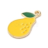 Alloy Enamel Pendants ENAM-E064-25KCG-11-2