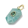 Natural Amazonite Pendants GG-CBA5FCC-01G-01-2