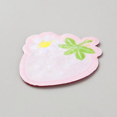 Strawberry Polyester Embroidery Sew on Appliques DIY-WH0671-005B-1