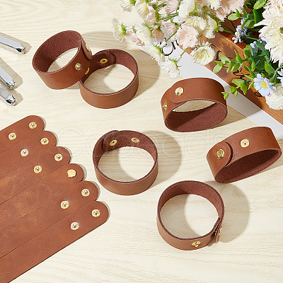 25MM Adjustable Leather Cord Bracelets DIY-WH0002-28-1