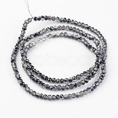 Electroplate Glass Bead Strands EGLA-G014-2mm-HP-D05-1