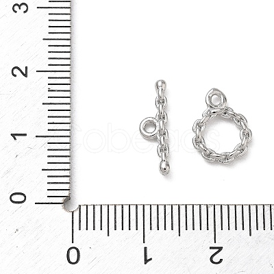 Brass Toggle Clasp KK-D289-53B-P-1
