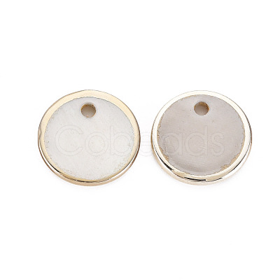 Natural Freshwater Shell Charms SHEL-T018-31A-1