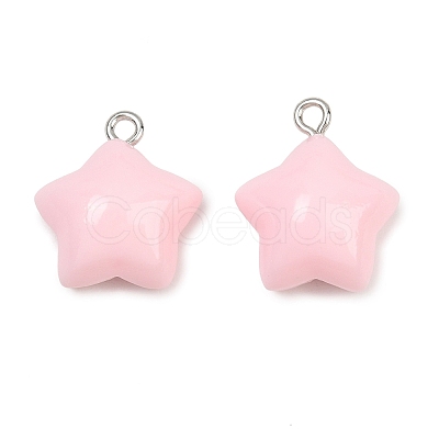 Opaque Resin Pendants RE-CBAF00C-11-1