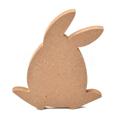 Easter Theme Natural Wood Display Decorations AJEW-P087-A06-1