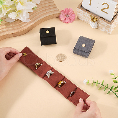3Pcs 3 Styles PU Leather Jewelry Rolls ABAG-CL0001-70A-1