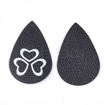 PU Leather Big Pendants FIND-S311-007A-B-1