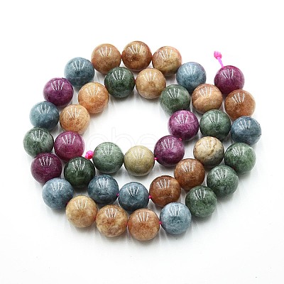 Natural Quartz Beads Strands G-N355-10mm-07-1