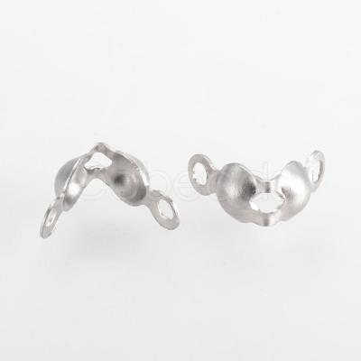 Tarnish Resistant 304 Stainless Steel Bead Tips STAS-Q210-93-1