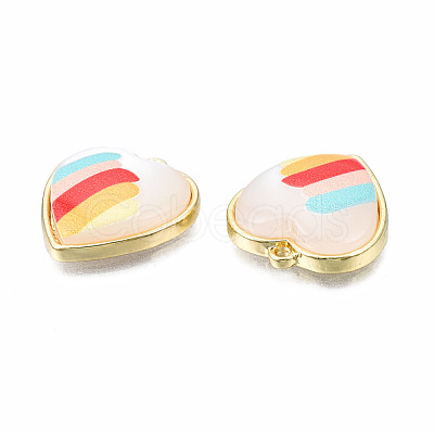 Resin Pendants PALLOY-N161-010-NR-1