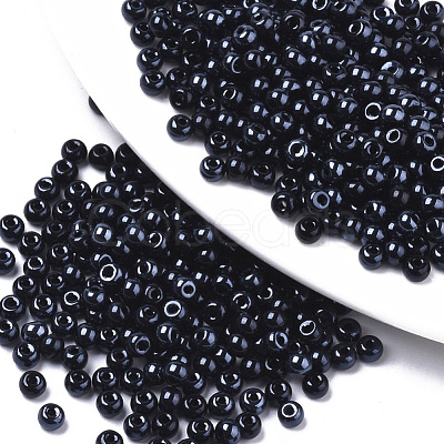 Opaque Glass Beads SEED-S040-07A-01-1