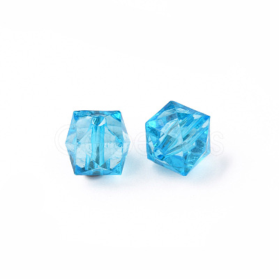 Transparent Acrylic Beads MACR-S373-132-B08-1