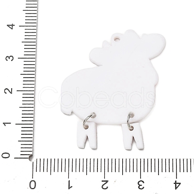 Printed Opaque Resin Pendants RE-CBA6A90-06P-02-1