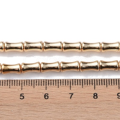 Electroplate Glass Beads Strands EGLA-Q128-13C-1