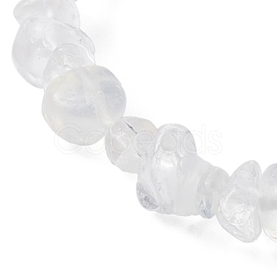 Opalite Chips Beaded Bracelet BJEW-JB09686-08-1