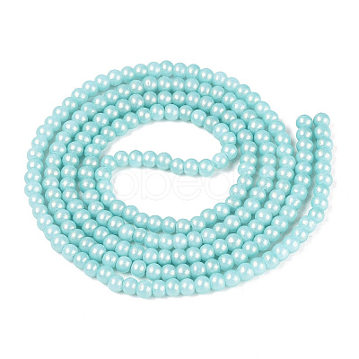 Baking Paint Glass Pearl Beads Strands LS-DGLA-ZX001-05B-11-1
