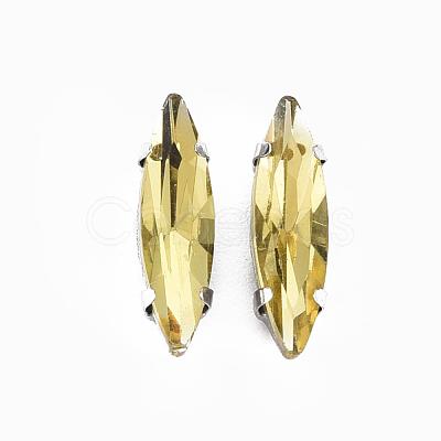 Sew on Rhinestone RGLA-T034-4x15mm-22-1