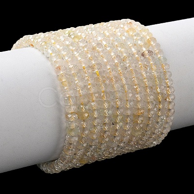 Natural Gold Rutilated Quartz Beads Strands G-L651-B01-4x2mm-1