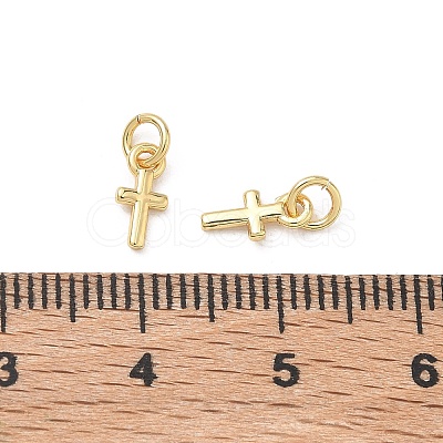 Easter Brass Charms KK-D289-51G-1