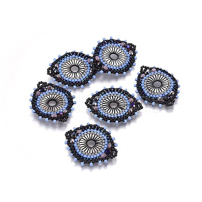 MIYUKI & TOHO Handmade Japanese Seed Beads Links SEED-A029-DA09-1