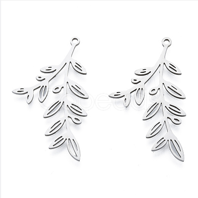 Non-Tarnish 201 Stainless Steel Pendants STAS-N090-LA968-1-1