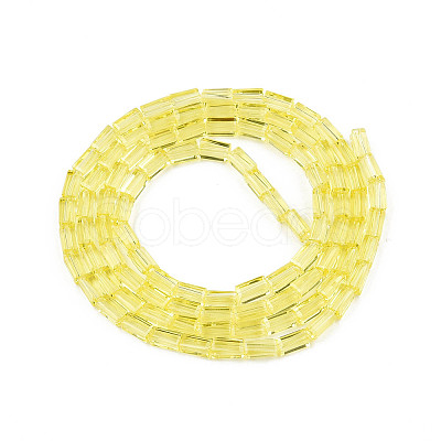 Transparent Glass Beads Strands GLAA-N052-03-C01-1