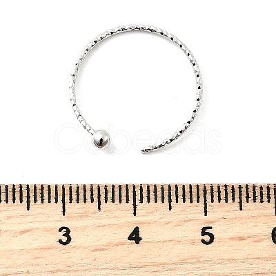 Brass Cuff Ring Settings LS-KK-P337-01P-1