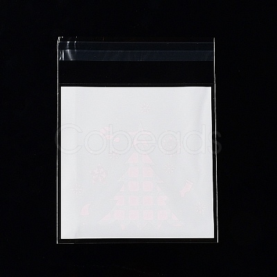 Christams Theme Plastic Bakeware Bag ABAG-F007-04C-1