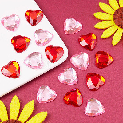 Imitation Taiwan Acrylic Rhinestone Cabochons GACR-SZ0001-07-1