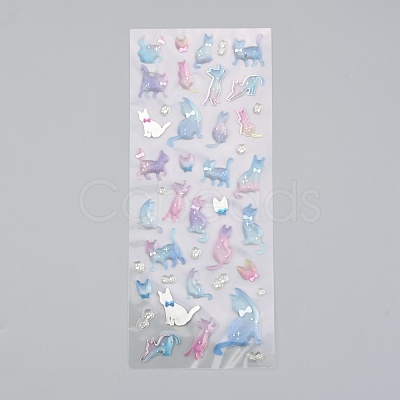 Epoxy Resin Sticker X-DIY-B009-03E-1