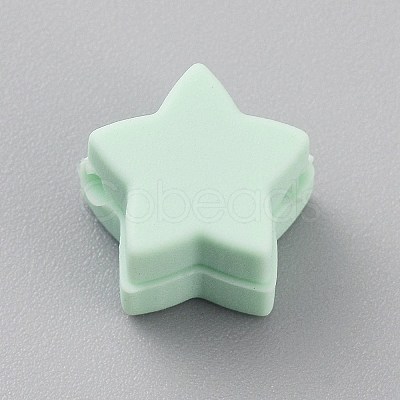 Star Silicone Focal Beads SIL-TAC0008-08M-1