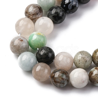 Natural Mixed Stone Beads Strands G-RM250109-C2-1