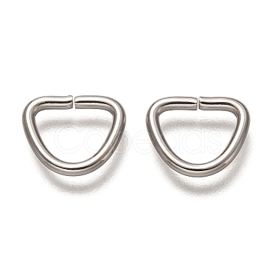 Non-Tarnish 304 Stainless Steel D Rings X-STAS-H136-0P-1