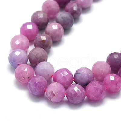 Natural Ruby Beads Strands G-G106-C11-07-1