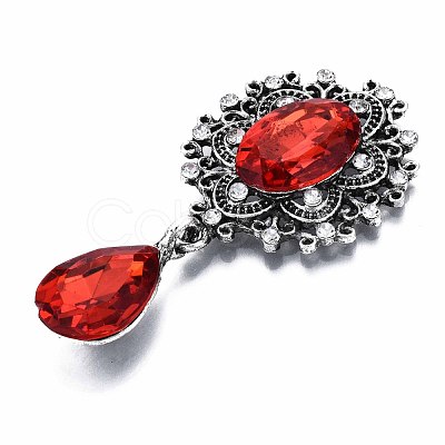 Alloy Flat Back Cabochons RB-S063-D11-1