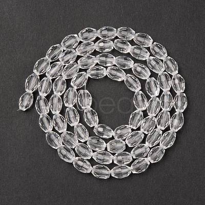 Glass Beads Strands GC893Y-14-1