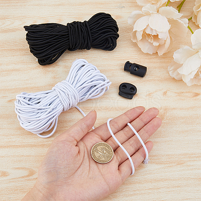 20Pcs Plasti Cord Locks FIND-DC0005-83-1