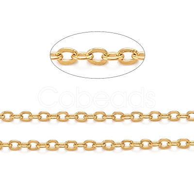 Ion Plating(IP) 304 Stainless Steel Cable Chains CHS-H017-01G-20M-1