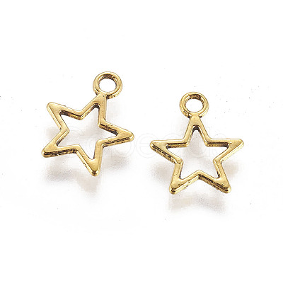Tibetan Style Alloy Charms LS-GLF10651Y-NF-1
