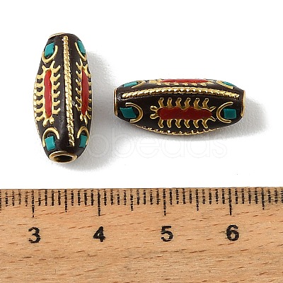 Handmade Polymer Clay Indonesia Beads PY-CBAAA14-06C-04-1