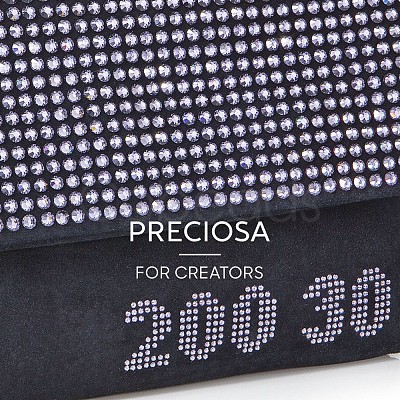 Preciosa® Crystal Hotfix Flatback Stones Y-PRC-HSS16-30020-200-1