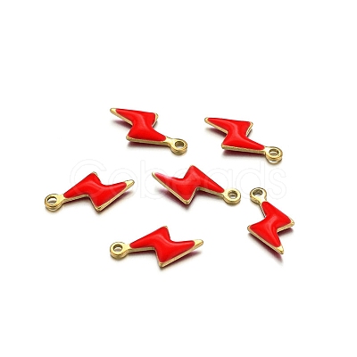 Stainless Steel Enamel Pendants PW-WG6549D-04-1