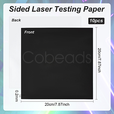 Laser Dimming Paper AJEW-WH0166-39B-1