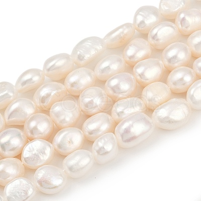 Natural Cultured Freshwater Pearl Beads Strands PEAR-P064-20C-06A-1