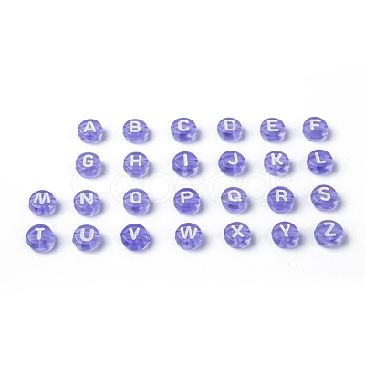 Transparent Acrylic Beads X-TACR-N002-04H-1